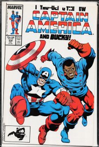 Captain America #334 (1987) Captain America [Key Issue]