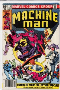 Machine Man #19 (1981) Machine Man [Key Issue]