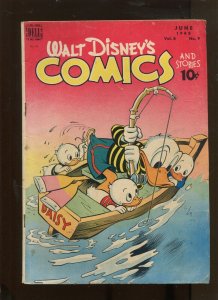 WALT DISNEY'S COMICS AND STORIES #93 (6.0) BARKS