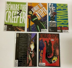 Beware the Creeper set #1-5 DC 2nd Series Vertigo 5 pieces avg 8.0 VF (2003)