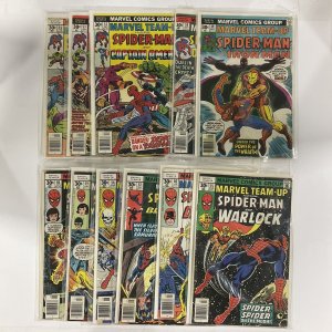 Marvel Team Up 49 50 , 52 53 54 55 56 57 58 59 60 1976 Marvel Vg-Fn Lot Of 11