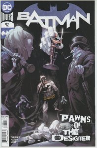Batman #92 (2016) - 9.0 VF/NM *Their Dark Designs* 1st Print