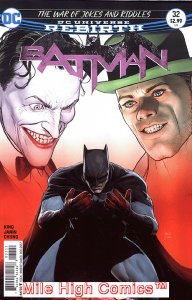 BATMAN  (2016 Series)  (DC REBIRTH) #32 Fair Comics Book 