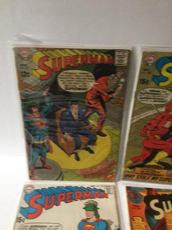 Superman 211 220 223 234 All 3.5 Vg- Very Good - Or Better