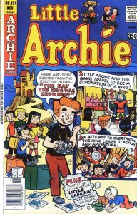 Little Archie #124 VG ; Archie | low grade comic November 1977 Sabrina