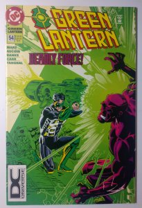 Green Lantern #54 (8.5, 1994) DC Universe Logo, Controversial Issue
