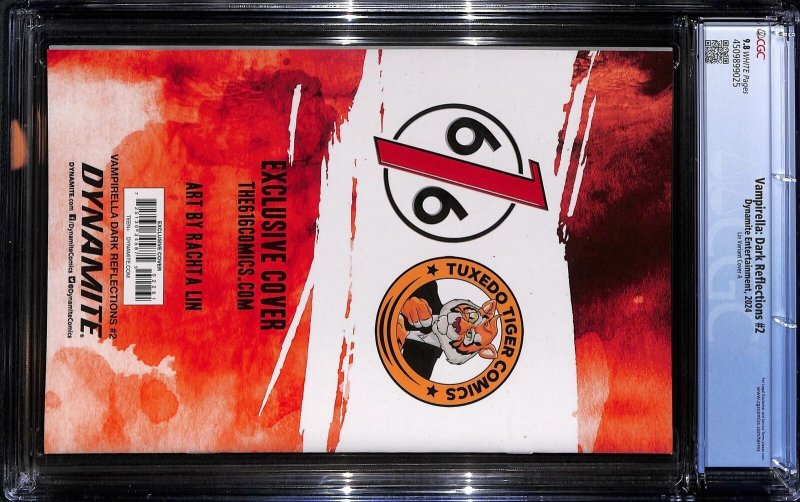 Vampirella Dark Reflections #2 (Dynamite, 2024) CGC 9.8 - Rachta Lin - 616 Co...