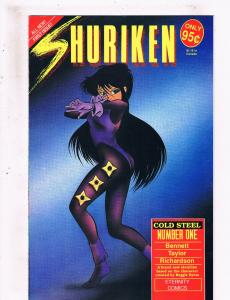 Shuriken #1 NM Eternity Comics Cold Steel Comic Book DE25