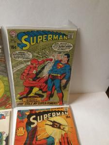 Superman 211 220 223 234 All 3.5 Vg- Very Good - Or Better