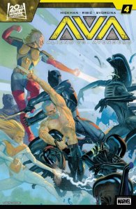 Aliens Vs. Avengers #4 (Main Cover)