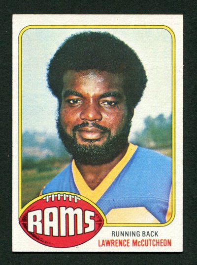 1976 Topps Lawrance McCutcheon #155  NM-MT Los Angeles Rams