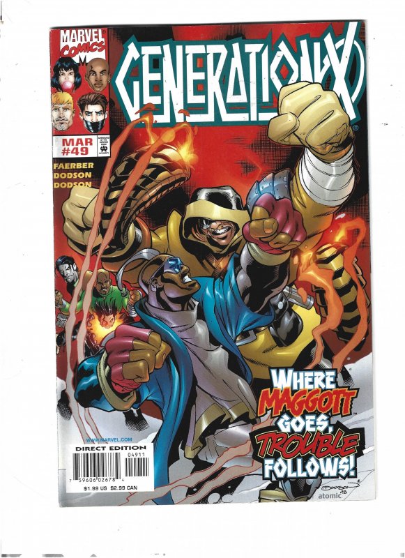 Generation X #47 through 50 (1999) rb1