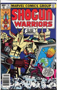 Shogun Warriors #14 (1980) The Shogun Warriors