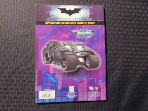 2008 BATMAN The Dark Knight Coloring Sticker Book VF- 7.5 Unused/Complete