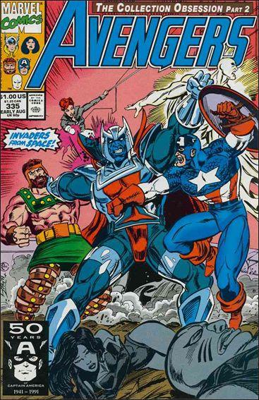 Marvel THE AVENGERS (1963 Series) #335 VG+