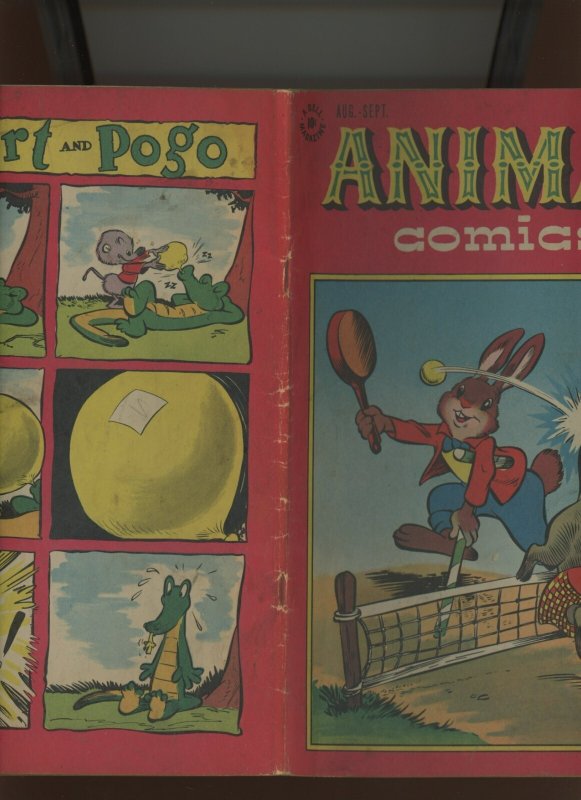 (1946) Animal Comics #22: GOLDEN AGE! WE COMBINE SHIPPING (4.0)