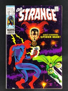 Doctor Strange #179 (1969) FN+ Spider-Man Appearance!