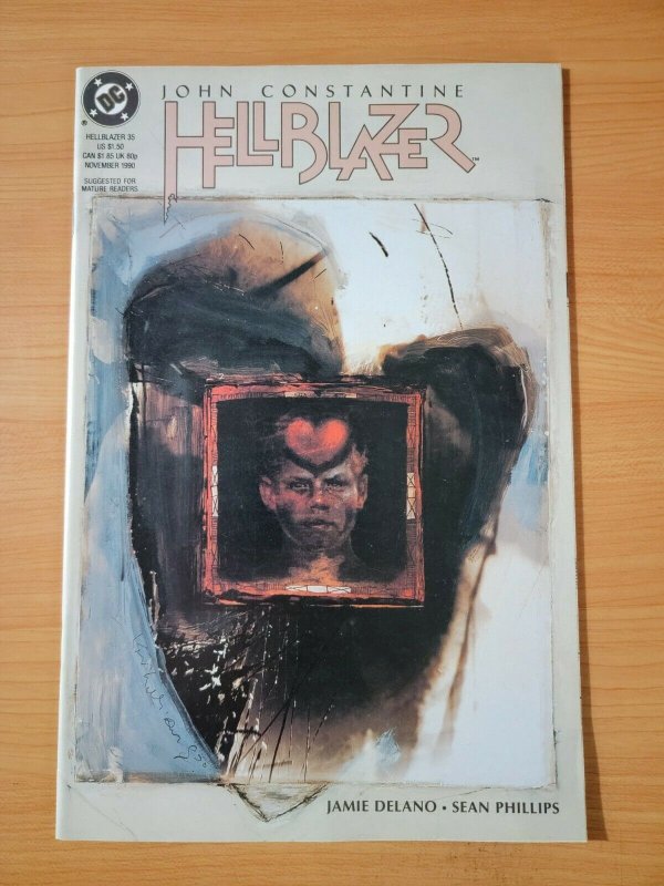 John Constantine: Hellblazer #35 ~ NEAR MINT NM ~ 1990 DC / Vertigo Comics