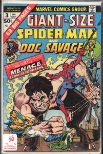 Giant-Size Spider-Man #3 (1975) Doc Savage