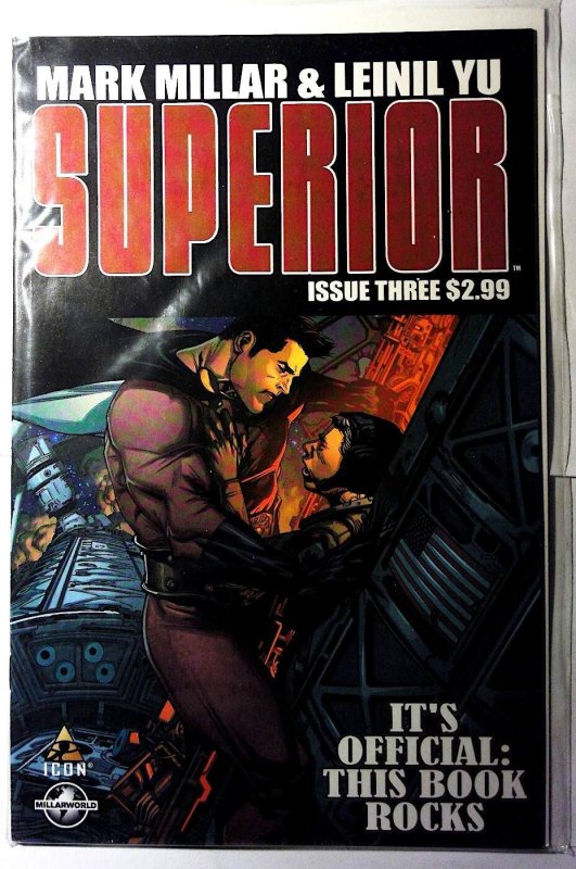 Superior #3 (2011) Icon Comics 1st Print Comic Book
