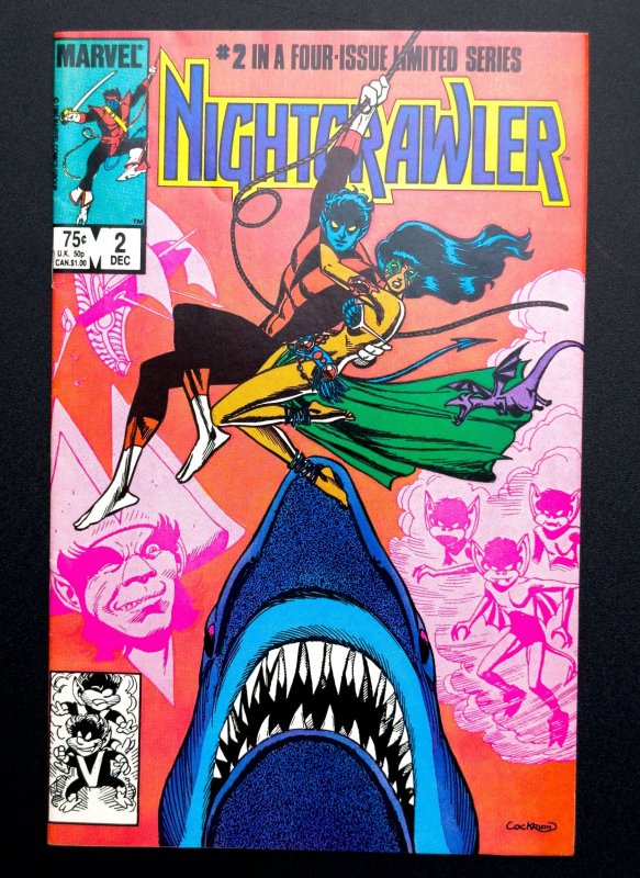 Nightcrawler #1 (1985) - [KEY] 1st Solo Limited Series VF