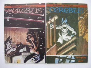 *CEREBUS #23-30 7 Books Free Shipping!