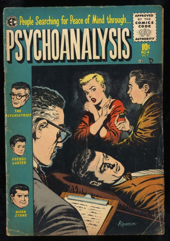 Psychoanalysis #4 GD/VG 3.0