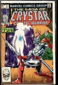 The Saga of Crystar, Crystal Warrior #2 (1983) Crystar