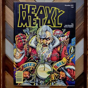 HEAVY METAL VOL. 1 #9 FN/VF (HM 1977) Sharp! SOLE Cover MOEBIUS, Corben, CHAYKIN