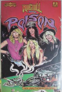 ROCK & ROLL Comics Hard Rock/Heavy Metal Lot of 5 Books Bon Jovi Aerosmith