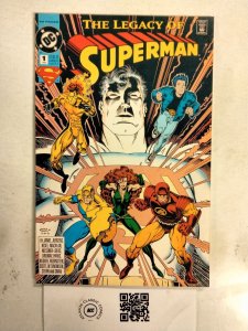 Legacy of Superman #1 VF+ DC Comics comic book 11 JW48
