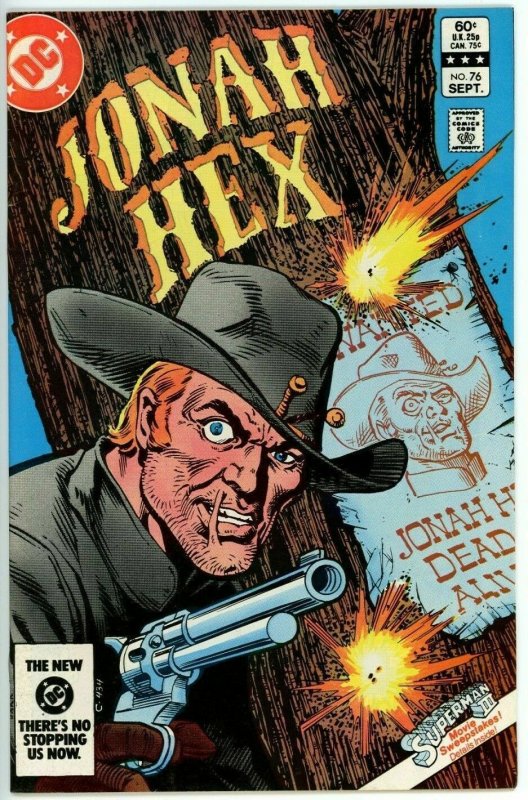 Jonah Hex #76 (1977) - 8.0 VF *Caged* | Comic Books - Bronze Age, DC  Comics, Jonah Hex, Westerns