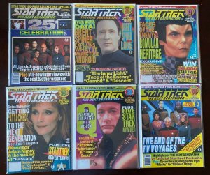 Star Trek Next Generation Magazine set:#1-30 Starlog 8.0 VF (1986-94)