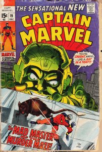 Captain Marvel #19 (1969) Captain Marvel