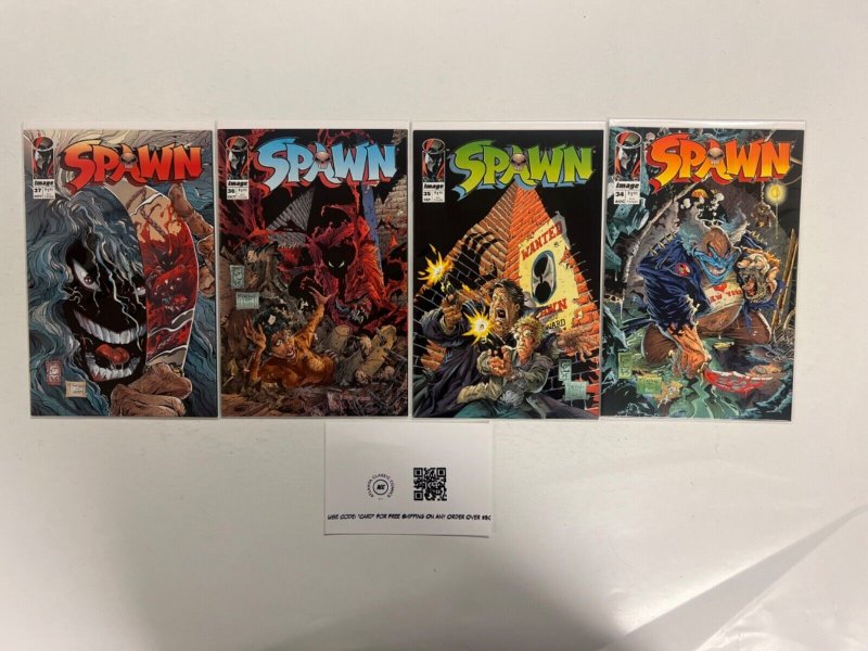 4 Spawn Image Comic Books # 34 35 36 37 34 JS41