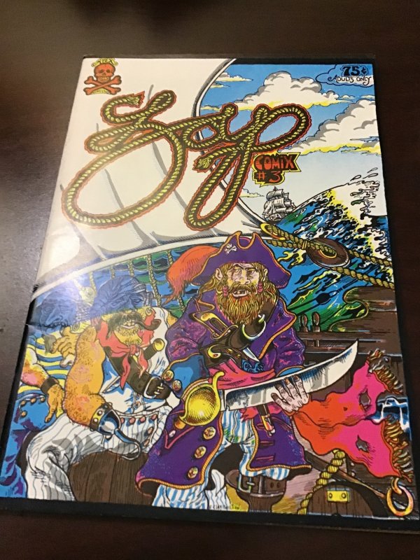 Zap Comix #3 (1968) Rare 2nd print R.Crumb,  PRICE DROP! high-grade NM- Wow!