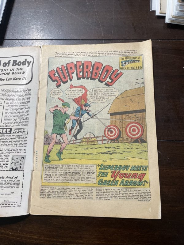 Adventure Comics #258 1959 Superboy