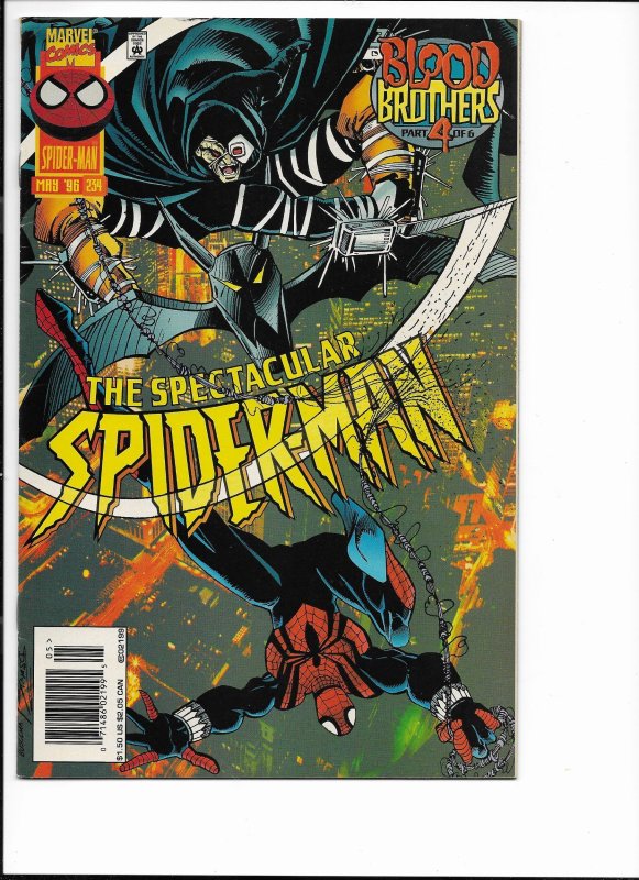 The Spectacular Spider-Man #234 Newsstand Edition (1996)