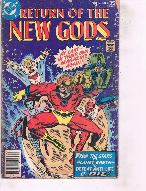 Lot Of 2 DC Comic Book Return of New Gods #12 and All-Out War #6  ON14