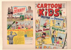 Cartoon Kids #1 Unused Comic Book Cover - Marvel (Grade 7.5) 1957