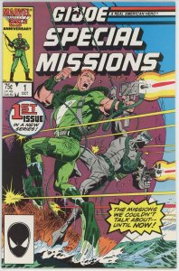 G.I. Joe Special Missions #1 (1986) - 8.5 VF+ *That Sinking Feeling*