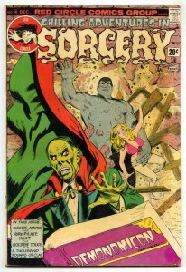 Chilling Adventures In Sorcery #4 1973-Gray Morrow cover VG 