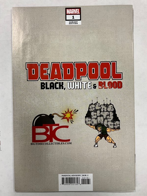 Deadpool: Black, White & Blood #1 (2021) Alan Quah Virgin