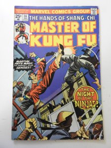 Master of Kung Fu #36 (1976) VG/FN Condition!