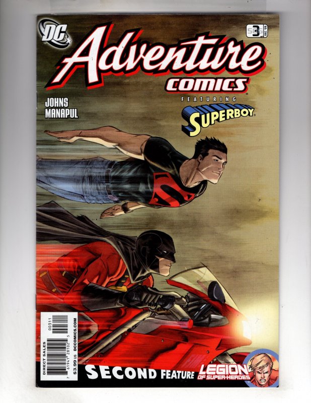 Adventure Comics #5 Variant Cover (2010)    / ECA12x