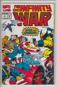 INFINITY WAR 1 2 3 4 5 6 COMPLETE 1-6 SET FULL RUN AVENGERS THANOS NM