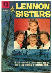 Lennon Sisters- Four Color Comics #1014 1959- Dell Silver Age VG