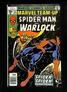 Marvel Team-up #55 Spider-Man Adam Warlock!