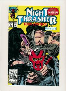 Marvel Comics NIGHT THRASHER Part 1 & 2 of Four Control VF/NM  (PF868)