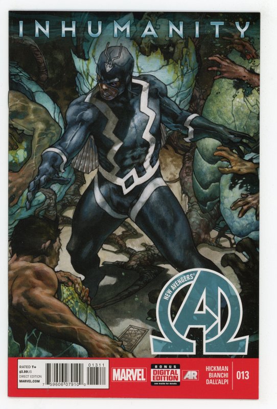 New Avengers #13 (2013 v3) Jonathan Hickman Illuminati Inhumans NM-